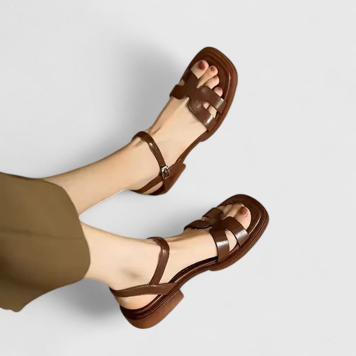 Chloe Sophisticated Flat Sandals