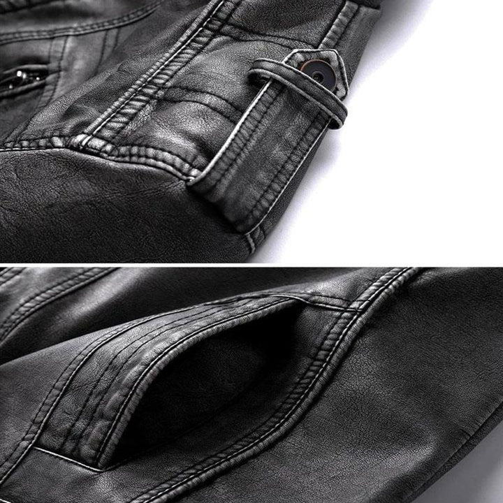 Noir Valor Soft Leather Jacket