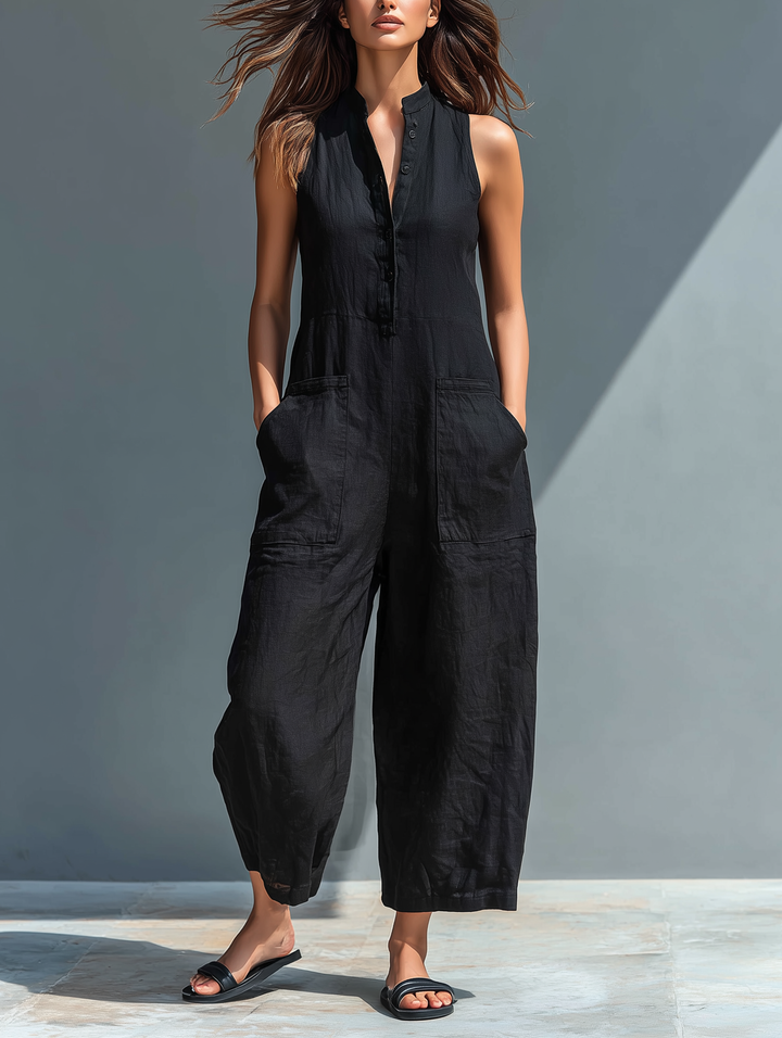 Isabelle Elegant Sleeveless Jumpsuit