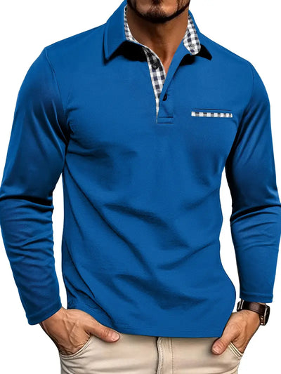Bennett™ | Long Sleeve Polo Shirt