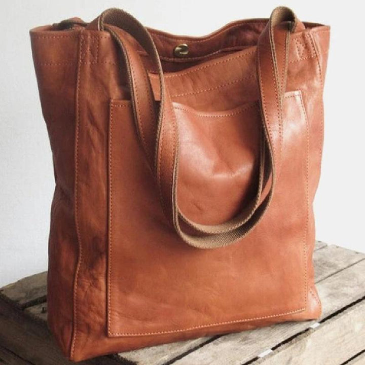 Maren Classic Leather Tote
