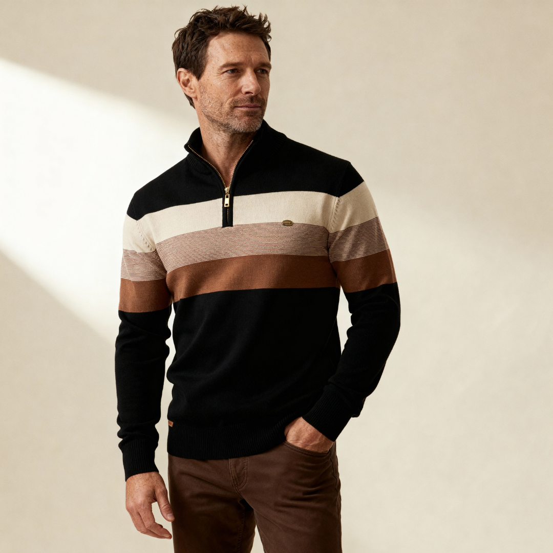 Lucas Quarter Zip Sweater