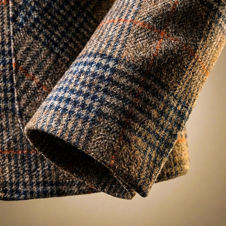Nathan Houndstooth Wool Blazer