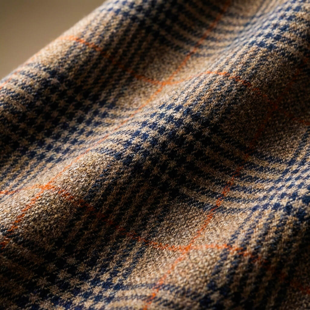 Nathan Houndstooth Wool Blazer