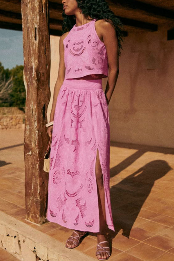 Elara™ | Embroidered Two-Piece Set