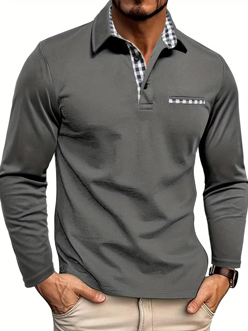Bennett™ | Long Sleeve Polo Shirt