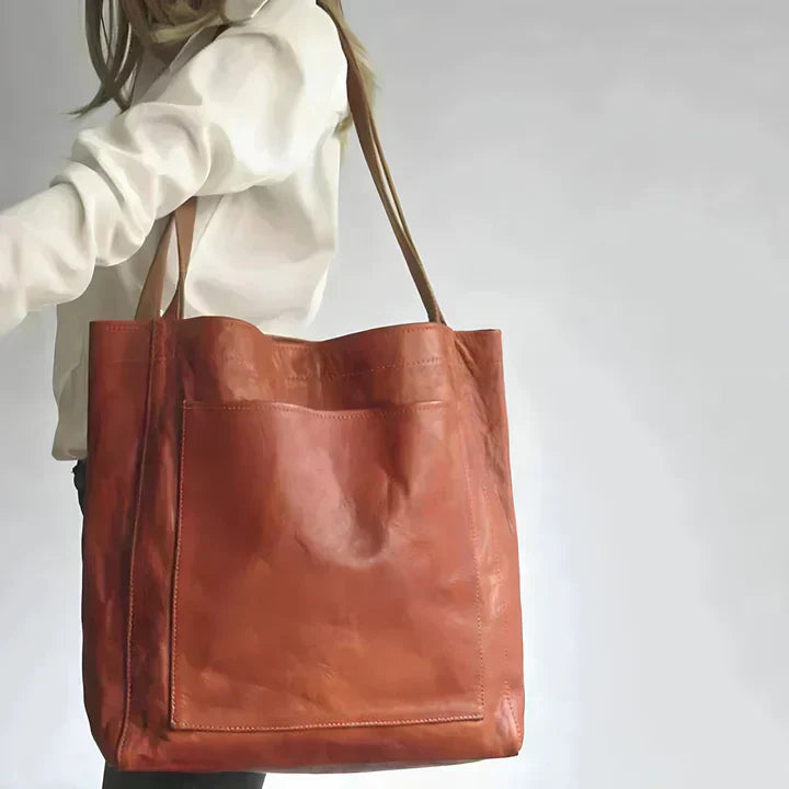 Maren Classic Leather Tote
