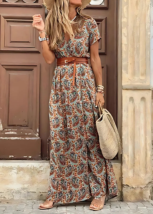 Lyra – Elegant Bohemian Maxi Dress